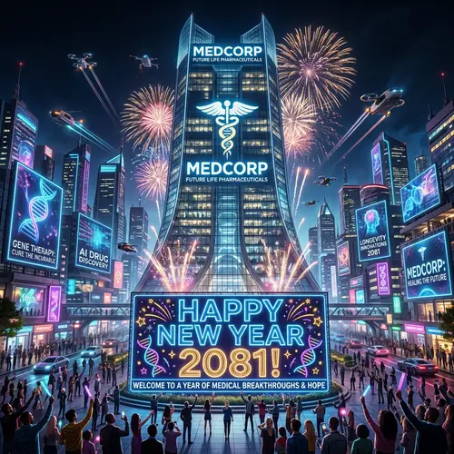 Wishing a Happy New Year 2081 from Our Pharma Company