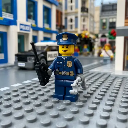 Lego Police Minifigure Image Generator