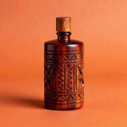 African Style Perfume Bottle - Unique Design