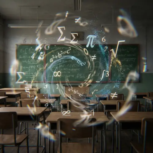 Surreal Disruption of Mathematics: Enigmatic Scene