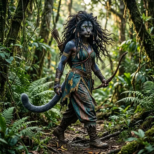 Realistic Princess Jasmine Look-Alike Panther