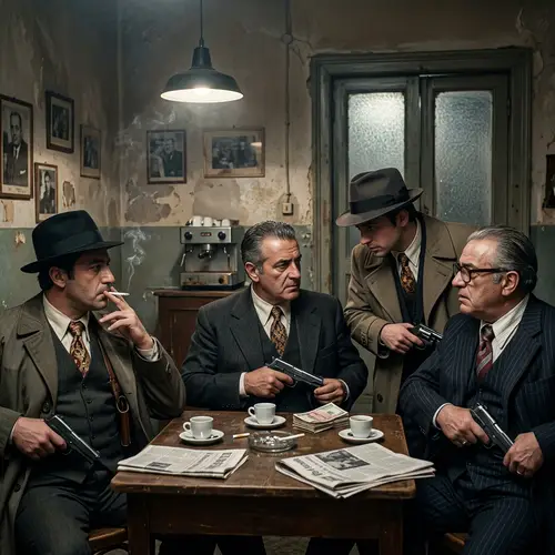 Italian Mafia with Guns: A Glimpse into the Underworld