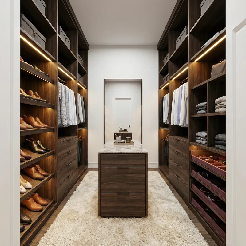 Stylish Modern Walk-In Closet Ideas