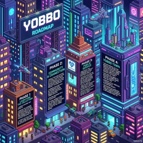 Yobbo Roadmap: Launching the Collection, Community Engagement, Public Service & Metaverse Action