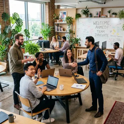 Join a Vibrant Co-Working Team in a Modern Workspace