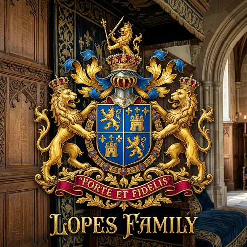 Royal Family Crest of the Lopes Family