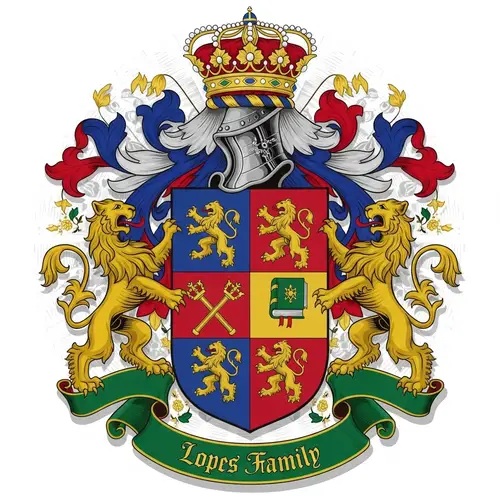 Royal Family Crest of the Lopes Family