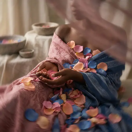 Tranquil Art Photography of an African Model