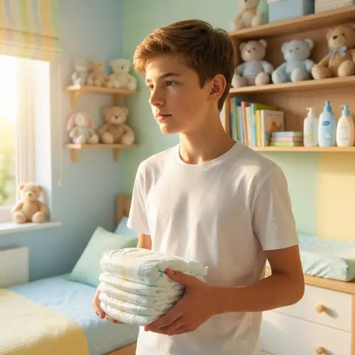 Helping with Diapers: A 13-Year-Old's Care