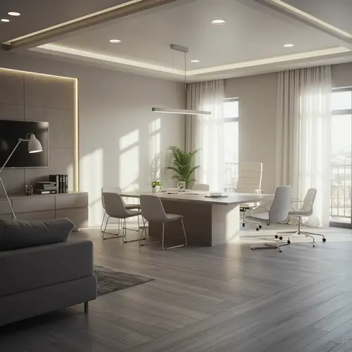 Office Design: 120 Sq Ft Executive Setup