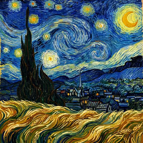 Inspired by Vincent Van Gogh: Create Your Masterpiece