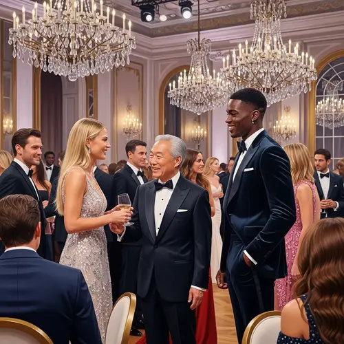 Glamorous Gala: Celebrities & Influencers in Style