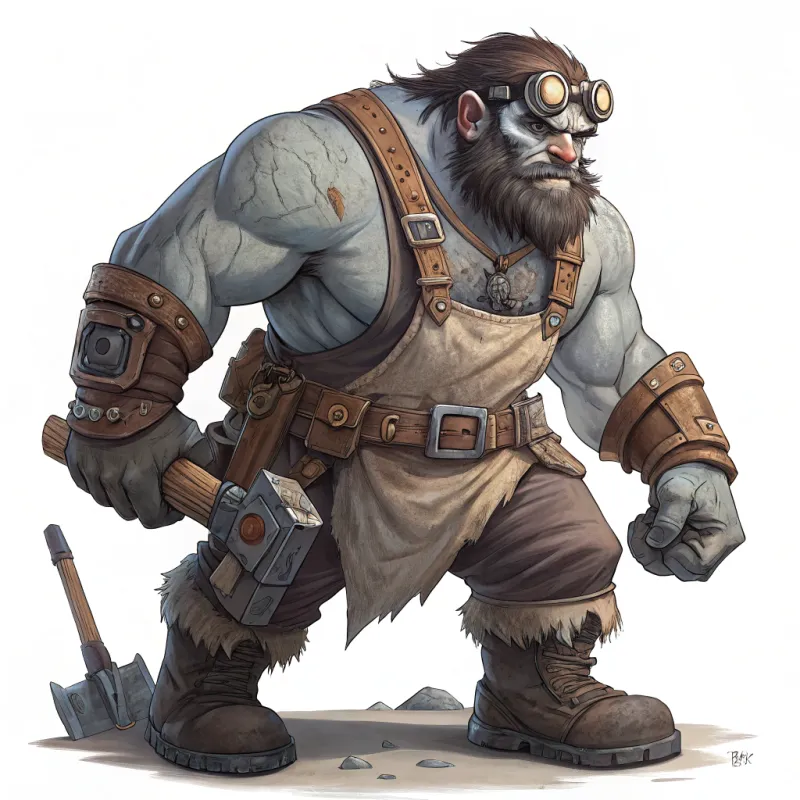 Korg the Goliath: D&D Character Inspiration Korg the Goliath: D&D Character Inspiration