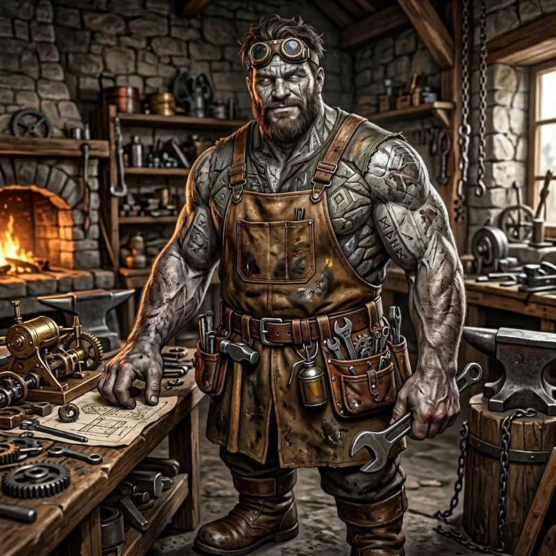 Korg the Goliath: D&D Character Inspiration Korg the Goliath: D&D Character Inspiration