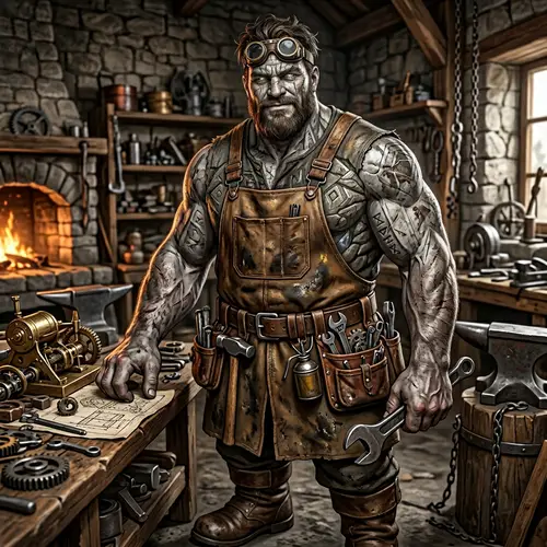 Korg the Goliath: D&D Character Inspiration