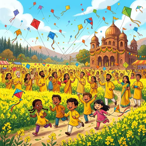 Celebrate Basant Festival: Spring's Vibrant Arrival