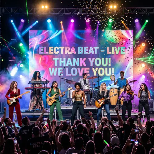 Twice Kpop: High-Energy All-Female Band Performance