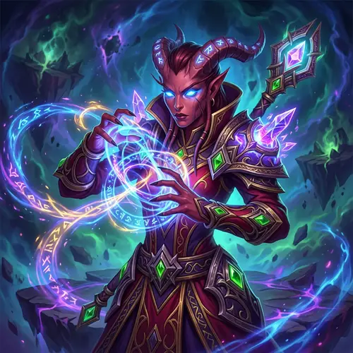 Eredar Race Character in Warcraft Universe | Arcane Magics