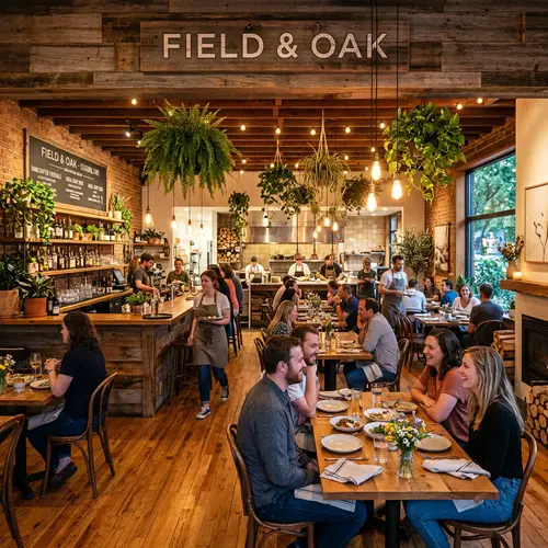 Cozy Casual Dining Restaurant | Natural Clean Theme