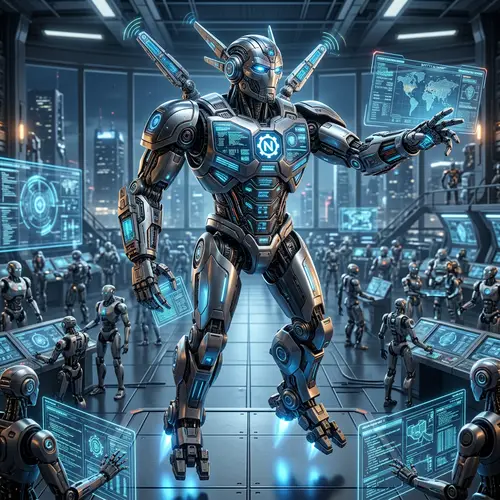 Next Generation Robot Boss: Futuristic and Powerful Design