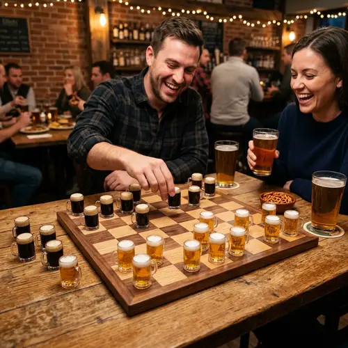 Beer Checker Game: Fun and Exciting Twist on Classic Checkers
