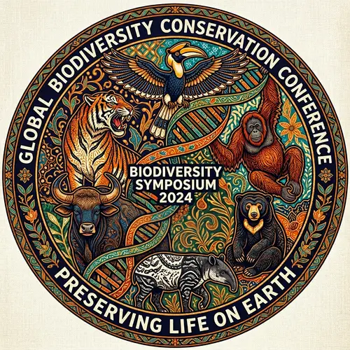 Vibrant Logo Design for Conservation Conference