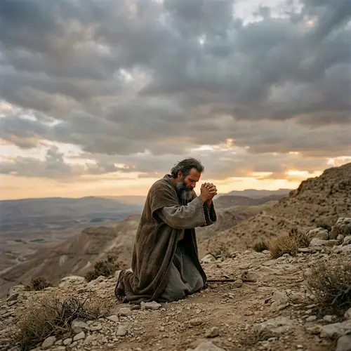 Elijah's Prayer on the Mountain - 2 Kings