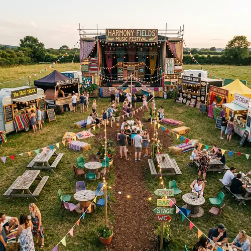 Affordable Music Festival Venue Design