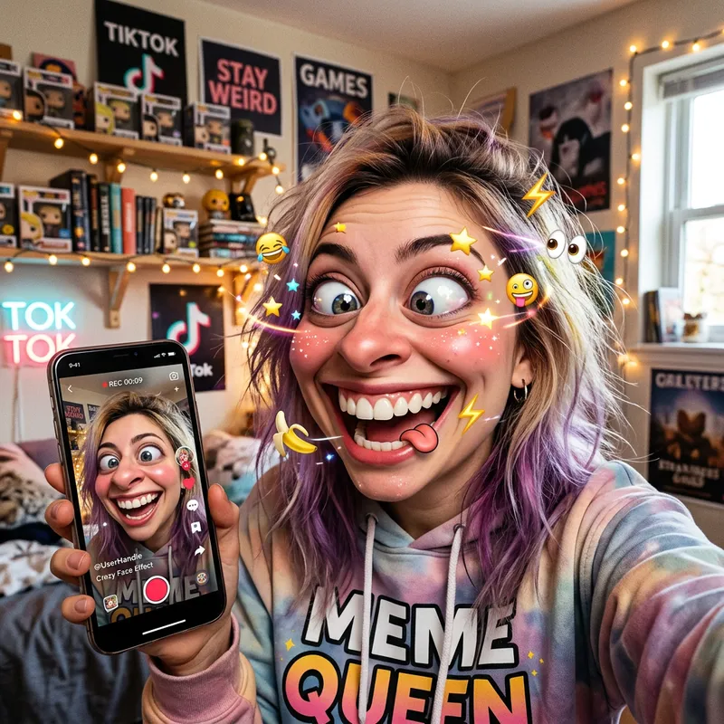 Crazy Funny 3D Face Effects for TikTok
