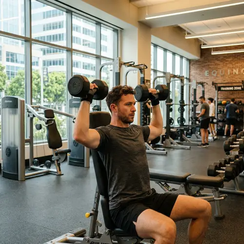 Effective Shoulder Workout at a Premium Gym