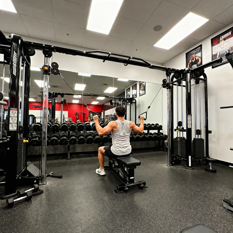 Effective Shoulder Workout at a Premium Gym