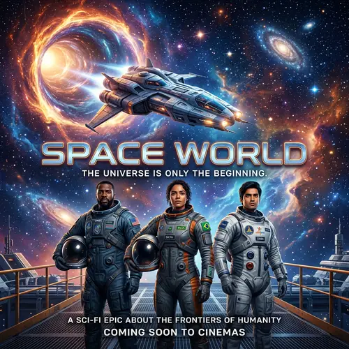 Space World: Epic Sci-Fi Adventure Movie