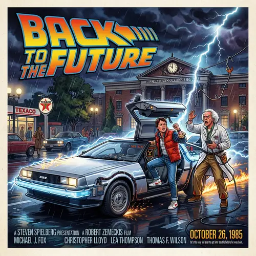 Back to the Future - Iconic Time Travel Movie