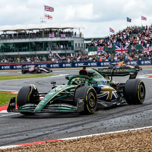 Custom Racing Car Design for British GP 2023