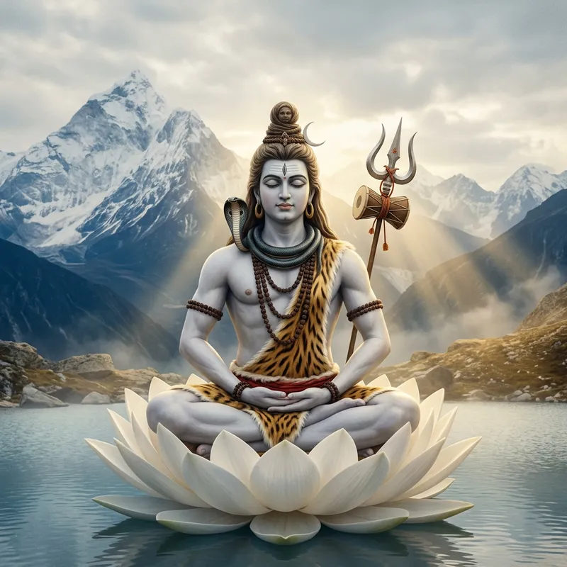 Lord Shiva: Peaceful Serenity of the Divine Deity