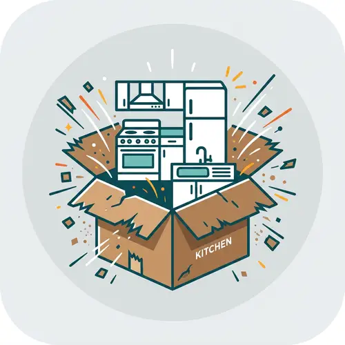 Kitchen Out of the Box Icon - Minimalist Design