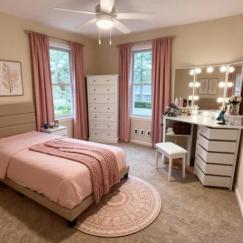 Stylish Room Redesign for a Young Au Pair