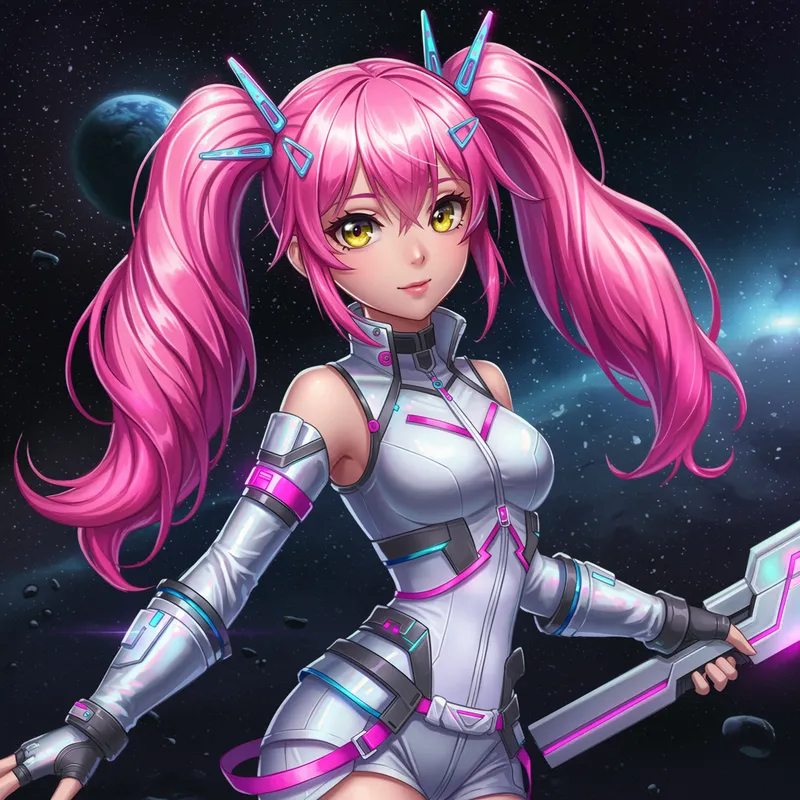 Sci-Fi Anime Girl: Stunning Art and Designs Sci-Fi Anime Girl: Stunning Art and Designs