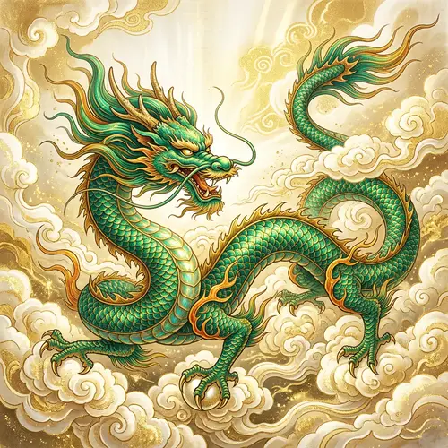 Intricately Designed Oriental Dragon Art | Asian Mythical Artistry