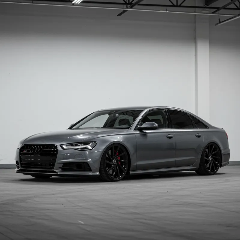 2018 Audi A6 Supercharged with Black Wheels