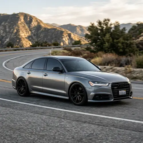 2018 Audi A6 Supercharged with Black Wheels