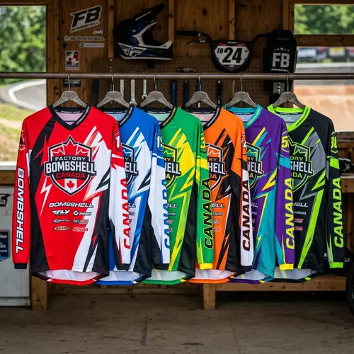 Factory Bombshell Canada BMX Racing Jersey
