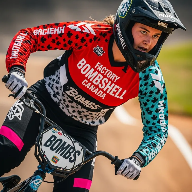 Factory Bombshell Canada BMX Racing Jersey