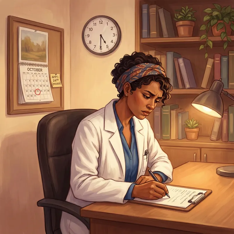 Female Doctor Apologies for Delayed Proposal Title Change