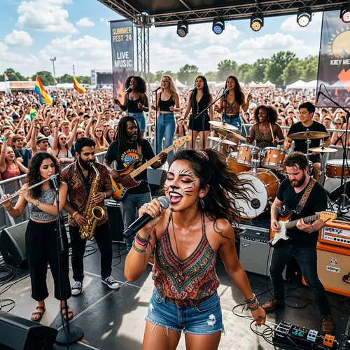 Vibrant Summer Concert: Celebrate Diversity in Music