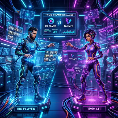 IBO Player vs TiviMate: Futuristic Showdown