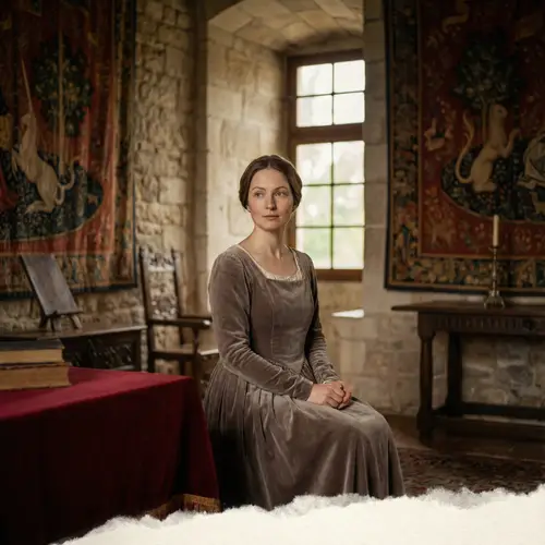 Serene Female Portrait in Natural Light