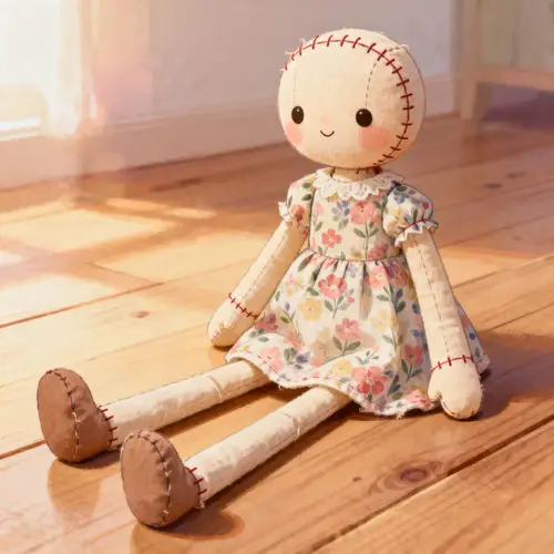 Rag Doll with Longer Legs - Unique Designs