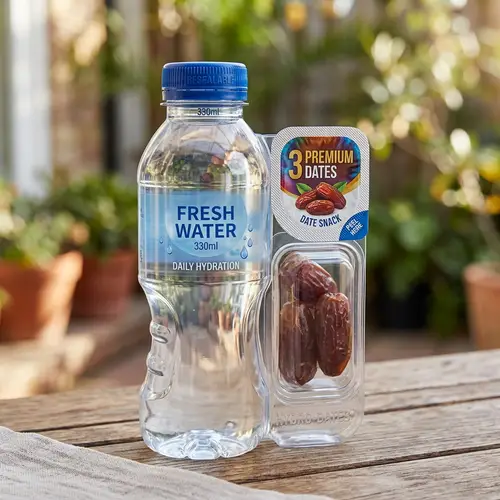 Innovative Transparent Disposable PET Package Design