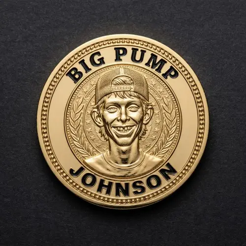 Big Pump Challenge Coin - Unique Gold Collectible